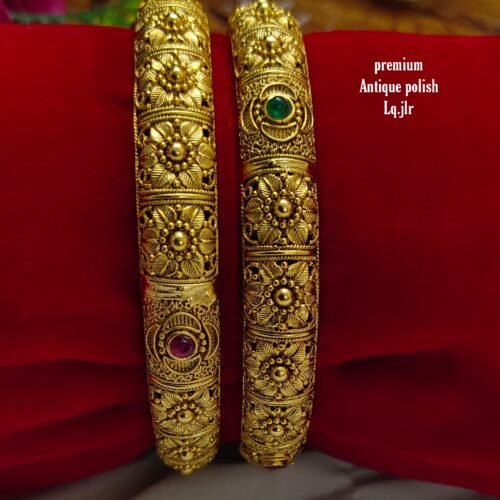 One gram gold Jewellery - One gram gold Bangles - Bridal Bangles