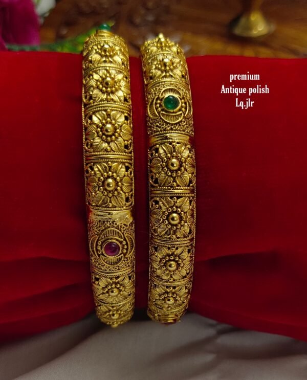 One gram gold Jewellery - One gram gold Bangles - Bridal Bangles