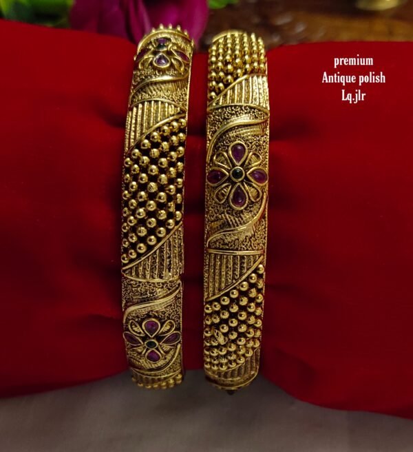 One gram gold Jewellery - One gram gold Bangles - Bridal Bangles
