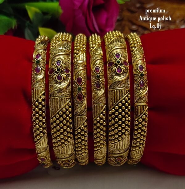 One gram gold Jewellery -  One gram gold Bangles - Bridal Bangles
