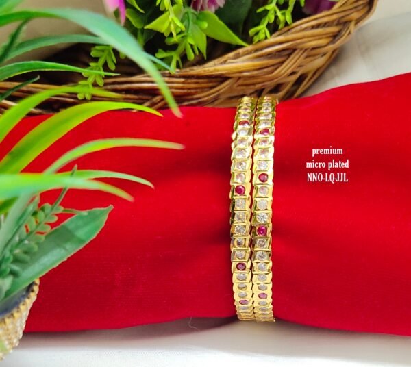 One gram gold Jewellery - One gram gold Banlges - Lush Queens jewellery