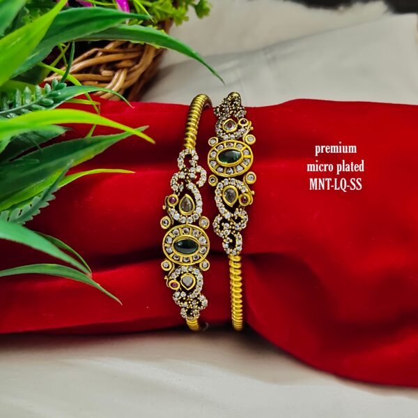 One gram gold Jewellery - One gram gold Bangles - Bridal Bangles