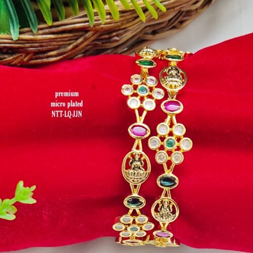 One gram gold Jewellery - One gram gold Bangles - Lush Queen bangles