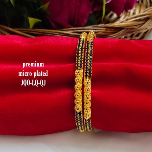 One Gram gold Bangles - One gram gold Jewellery - South Indian Jewellery