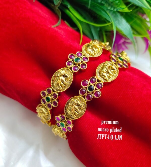 One gram gold Jewellery  - One gram gold Bangles - Bridal Bangles