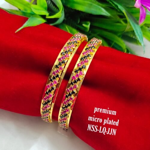 One gram gold Jewellery - One gram gold Bangles - Bridal Bangles