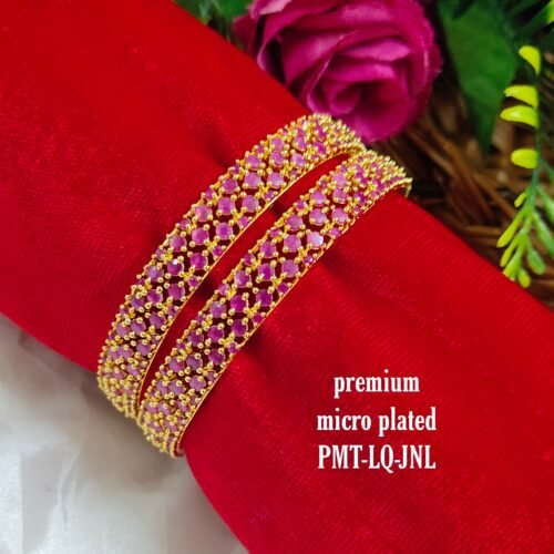One gram gold Jewellery - One gram gold Banlges - Lush Queens jewellery
