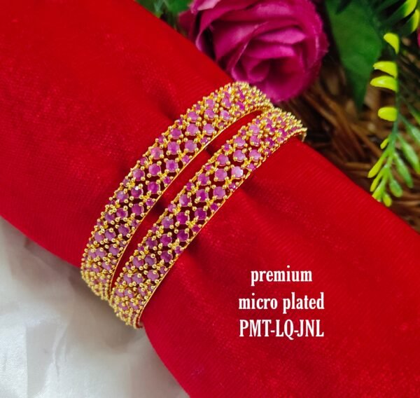 One gram gold Jewellery - One gram gold Banlges - Lush Queens jewellery