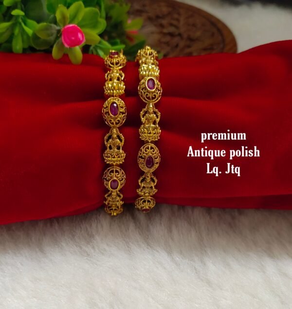 One gram gold Jewellery - One gram gold Banlges - Lush Queens jewellery