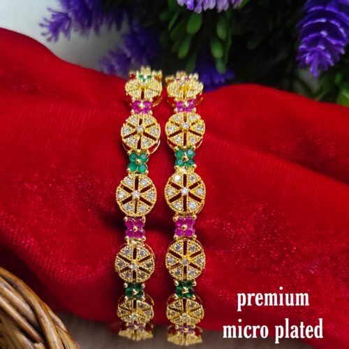 One gram gold Jewellery - One gram gold Bangles - Bridal Bangles