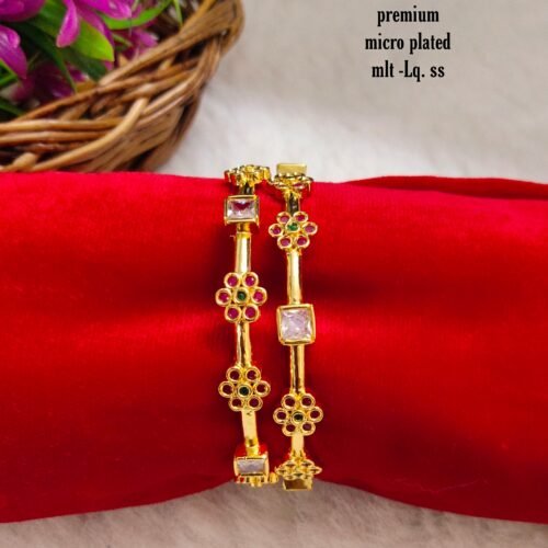 One gram gold Jewellery - One gram gold Bangles - Bridal Bangles
