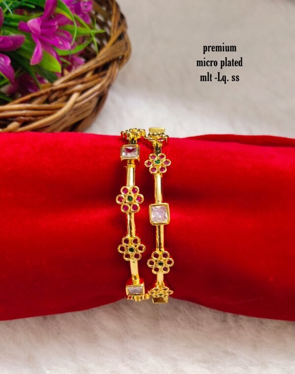 One gram gold Jewellery - One gram gold Bangles - Bridal Bangles