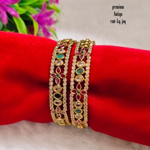 One gram gold Jewellery - One gram gold Bangles - Function wear Bangles