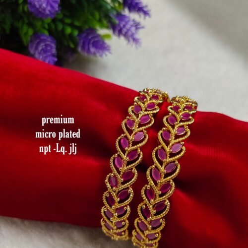 One gram gold Jewellery - One gram gold Banlges - Lush Queens jewellery