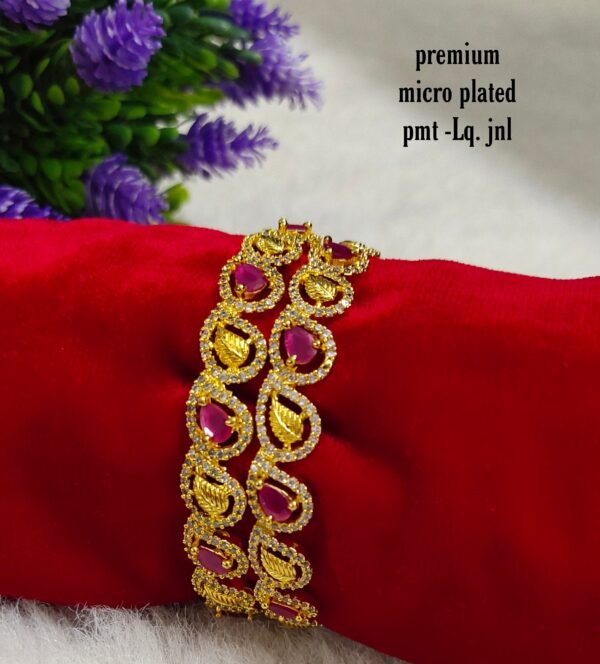 One gram gold Jewellery - One gram gold Banlges - Lush Queens jewellery