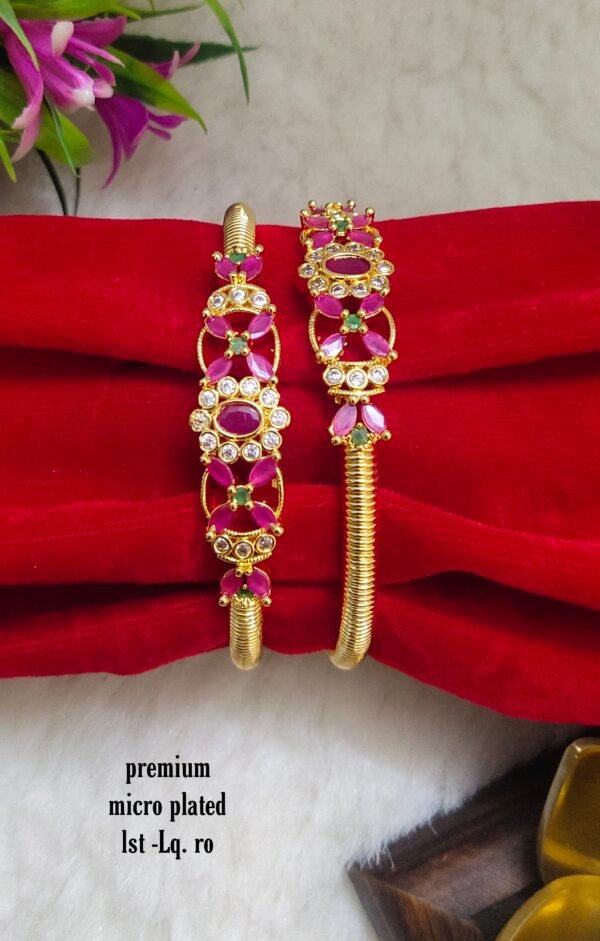 One gram gold Jewellery - One gram gold Bangles - Bridal Bangles