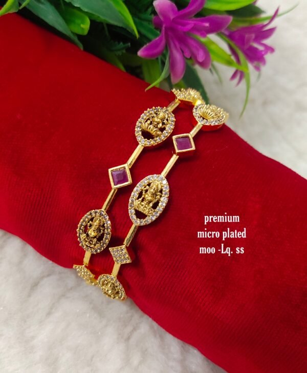 One gram gold Jewellery - One gram gold Bangles - Bridal Bangles