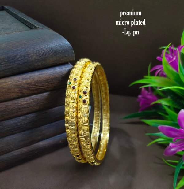 One gram gold Jewellery - One gram gold Banlges - Lush Queens jewellery