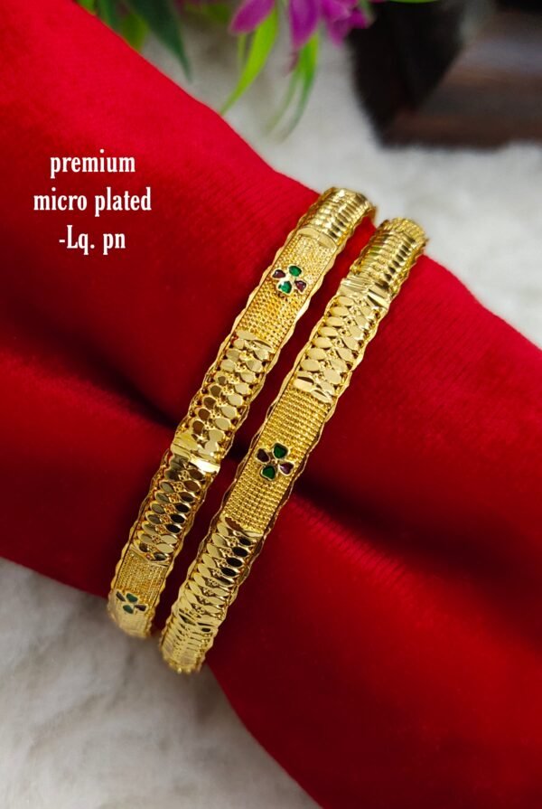 One gram gold Jewellery - One gram gold Banlges - Lush Queens jewellery