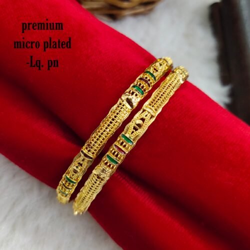 One gram gold Jewellery - One gram gold Banlges - Lush Queens jewellery