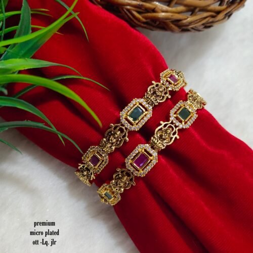 One gram gold Jewellery - One gram gold Bangles - Bridal Bangles