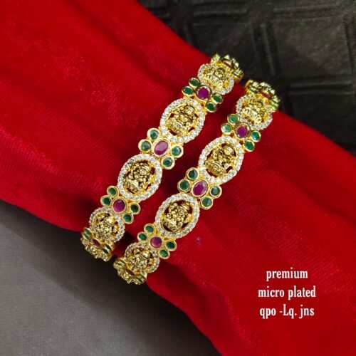 One gram gold Jewellery - One gram gold - Bangles Bridal Bangles - Function wear Bangles - South Indian Jewellery