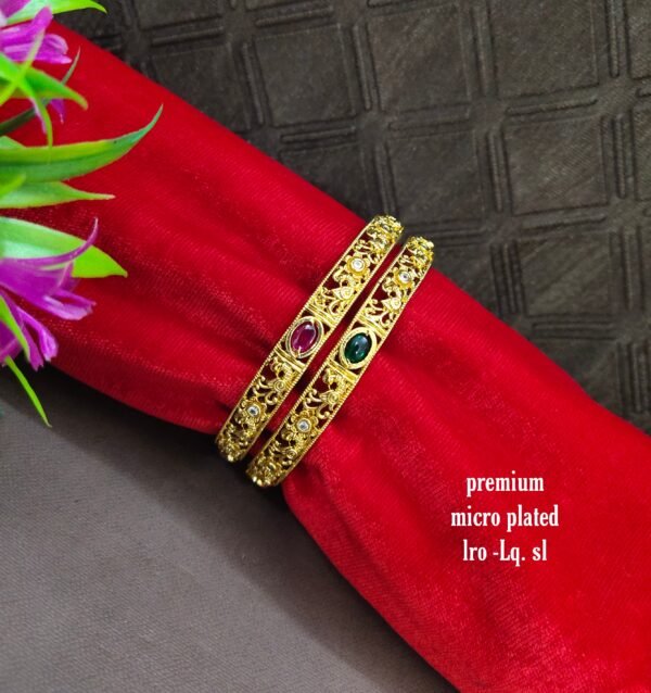 One gram gold Jewellery - One gram gold Bangles - Bridal Bangles