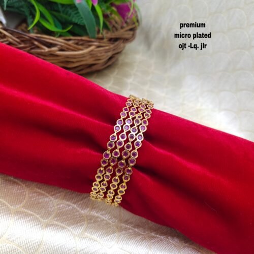 One gram gold Jewellery - One gram gold Banlges - Lush Queens jewellery