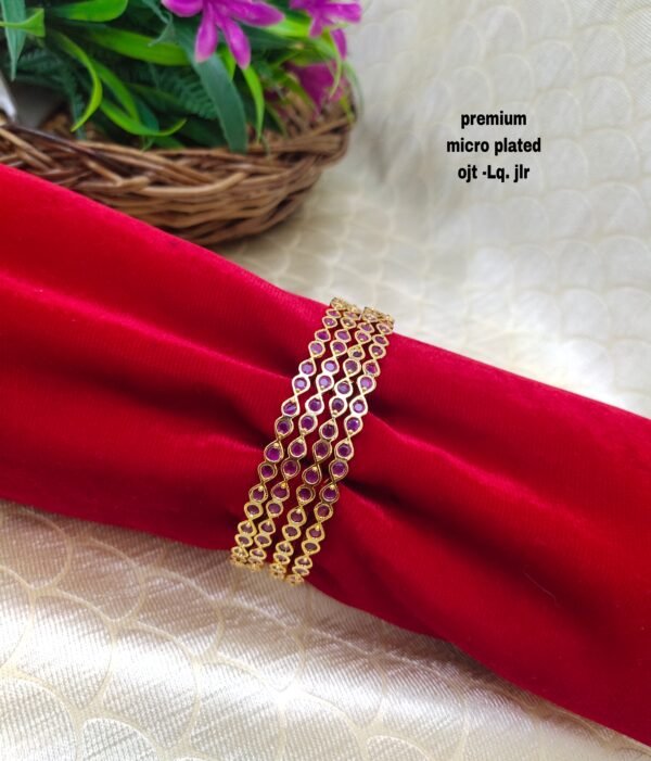 One gram gold Jewellery - One gram gold Banlges - Lush Queens jewellery