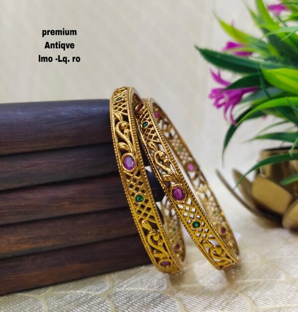 One gram gold Jewellery - One gram gold Banlges - Lush Queens jewellery