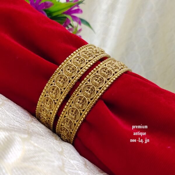 One gram gold Jewellery One gram gold Bangles - Bridal Bangles