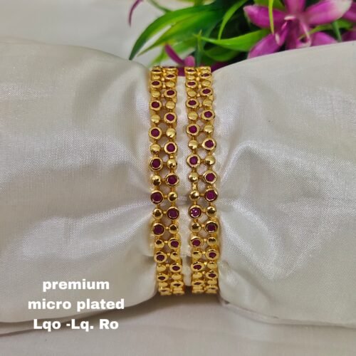 One gram gold Jewellery - One gram gold Banlges - Lush Queens jewellery