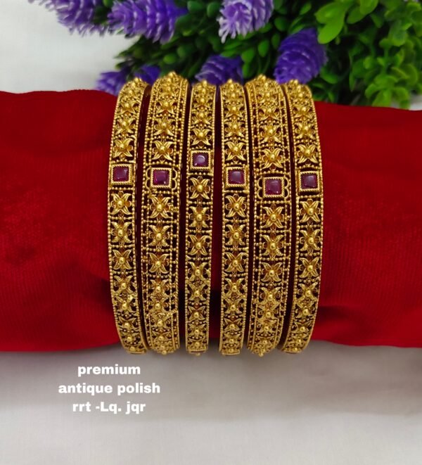 One gram gold Jewellery - One gram gold Bangles - Bridal Bangles
