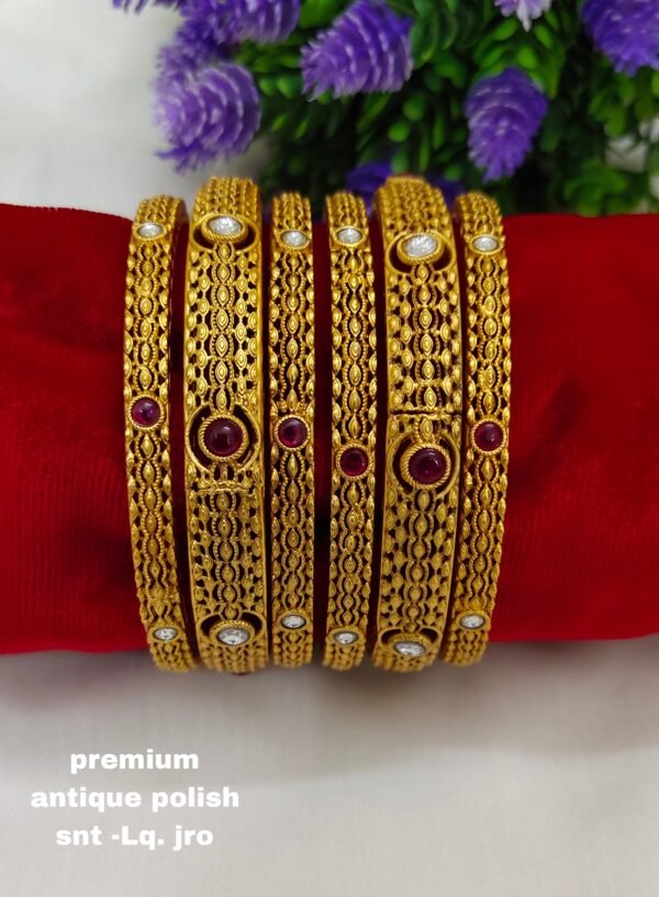 One gram gold Jewellery - One gram gold Bangles - Function wear Bangles