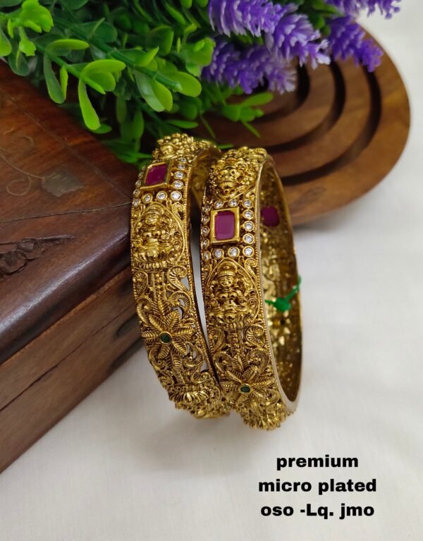 One gram gold Jewellery - One gram gold Bangles - Bridal Bangles