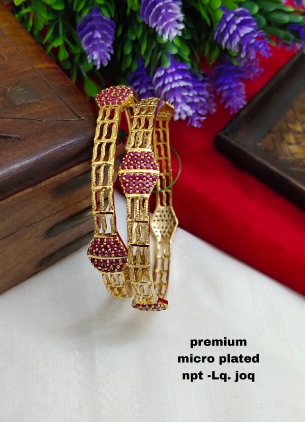 One gram gold Jewellery - One gram gold Banlges - Lush Queens jewellery