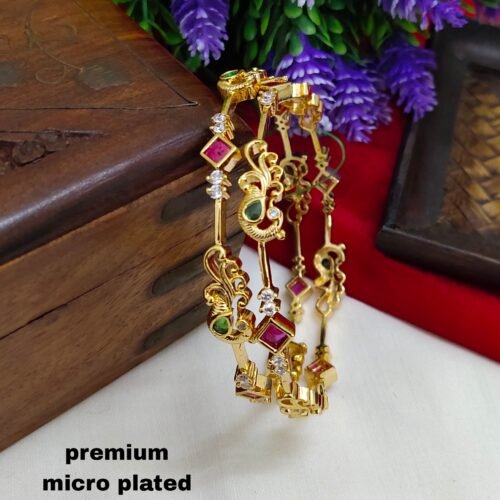 One gram gold Jewellery - One gram gold Bangles - Bridal Bangles