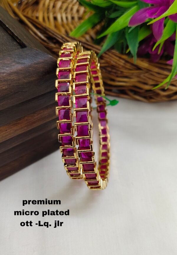 One gram gold Jewellery - One gram gold Banlges - Lush Queens jewellery