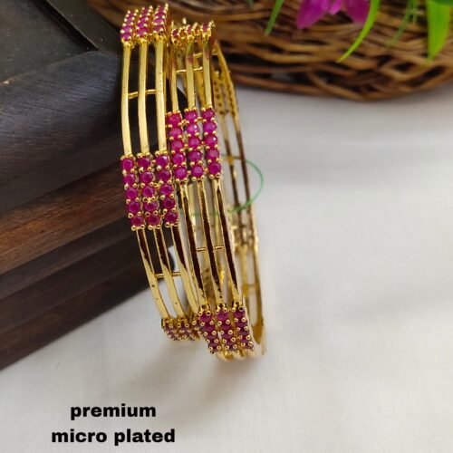 One gram gold Jewellery - One gram gold Banlges - Lush Queens jewellery