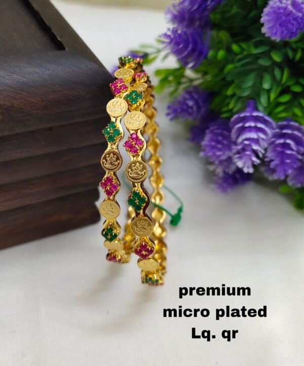 One gram gold Jewellery - One gram gold Banlges - Lush Queens jewellery