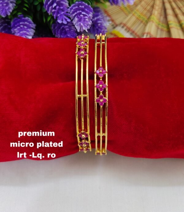 One gram gold Jewellery - One gram gold Banlges - Lush Queens jewellery