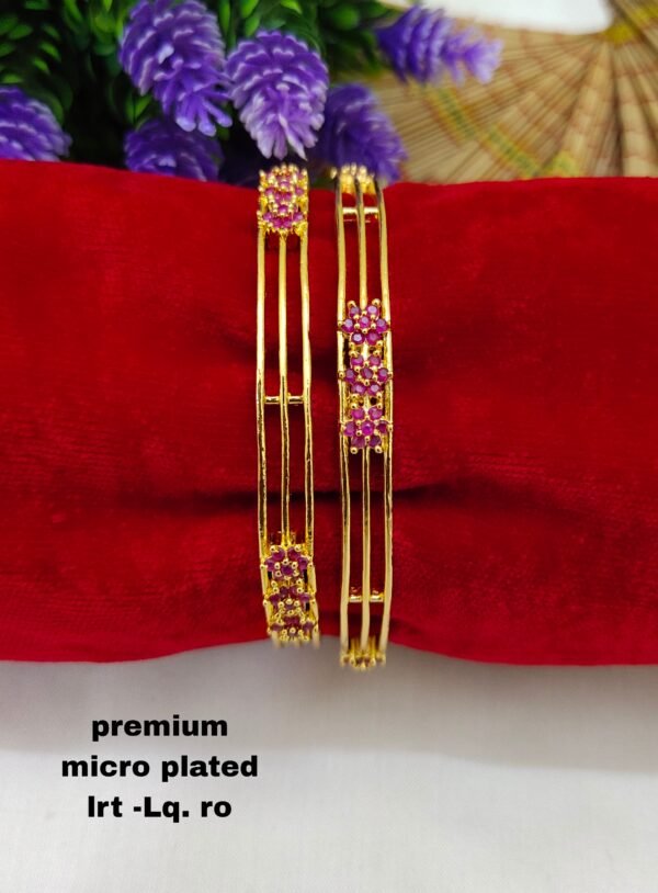 One gram gold Jewellery - One gram gold Banlges - Lush Queens jewellery