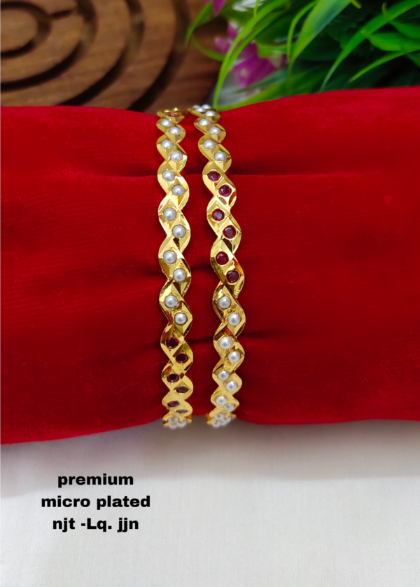 One gram gold Jewellery - One gram gold Banlges - Lush Queens jewellery
