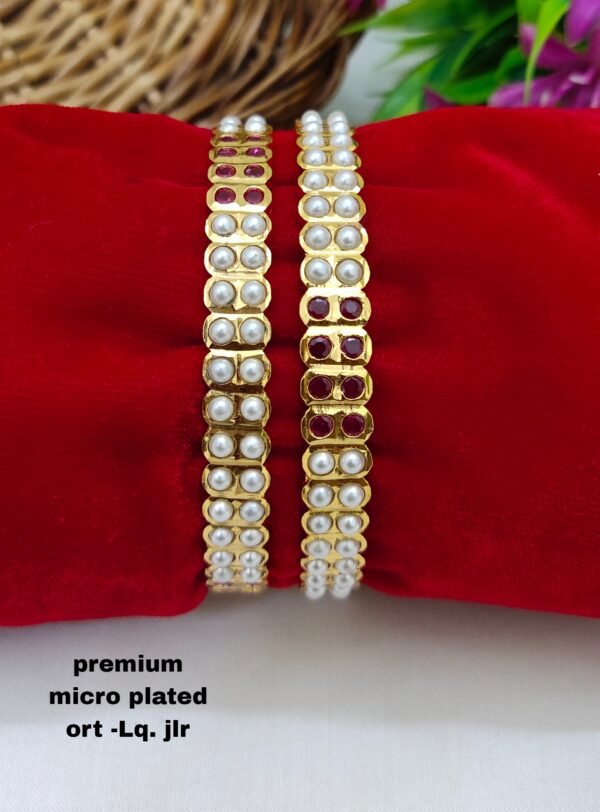 One gram gold Jewellery - One gram gold Banlges - Lush Queens jewellery