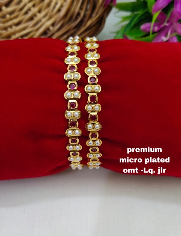 One gram gold Jewellery - One gram gold Banlges - Lush Queens jewellery