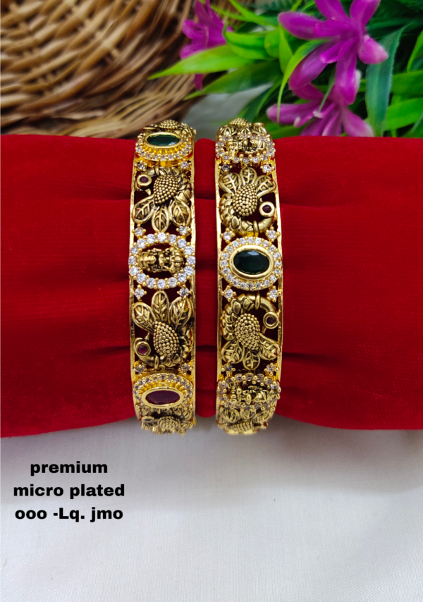One gram gold Jewellery - One gram gold Bangles - Bridal Bangles