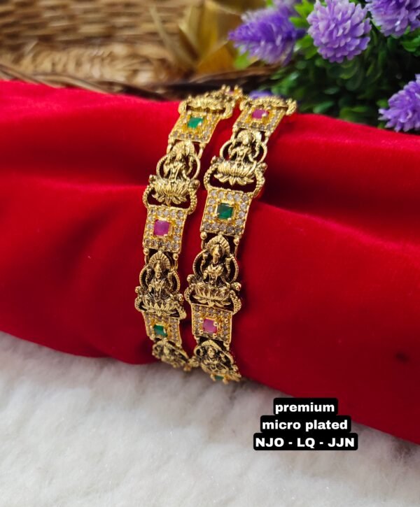 One gram gold Jewellery - One gram gold Bangles - Bridal Bangles