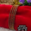One gram gold Jewellery - South indian Jewellery - One gram gold Bangles