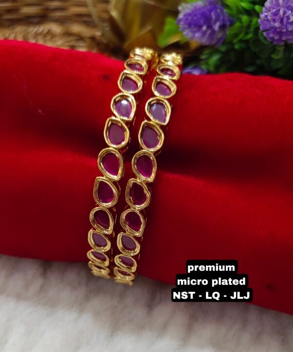 One gram gold Jewellery - One gram gold Banlges - Lush Queens jewellery