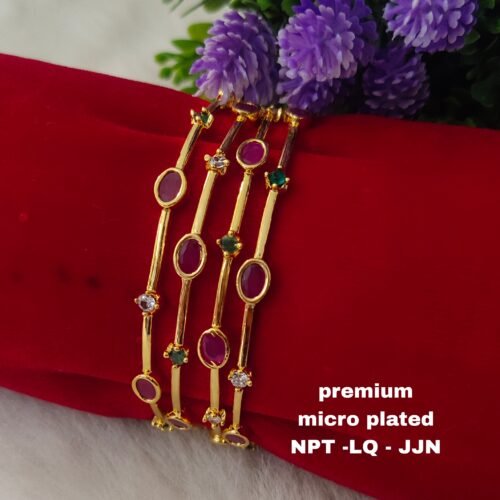 One gram gold Bangles - One gram gold Jewellery - Lush queens bangles